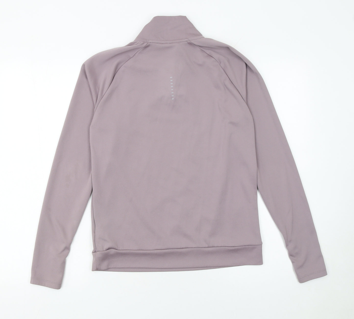 Nike Women's Mauve 1/4 Zip Dri-FIT Running Sweatshirt XS