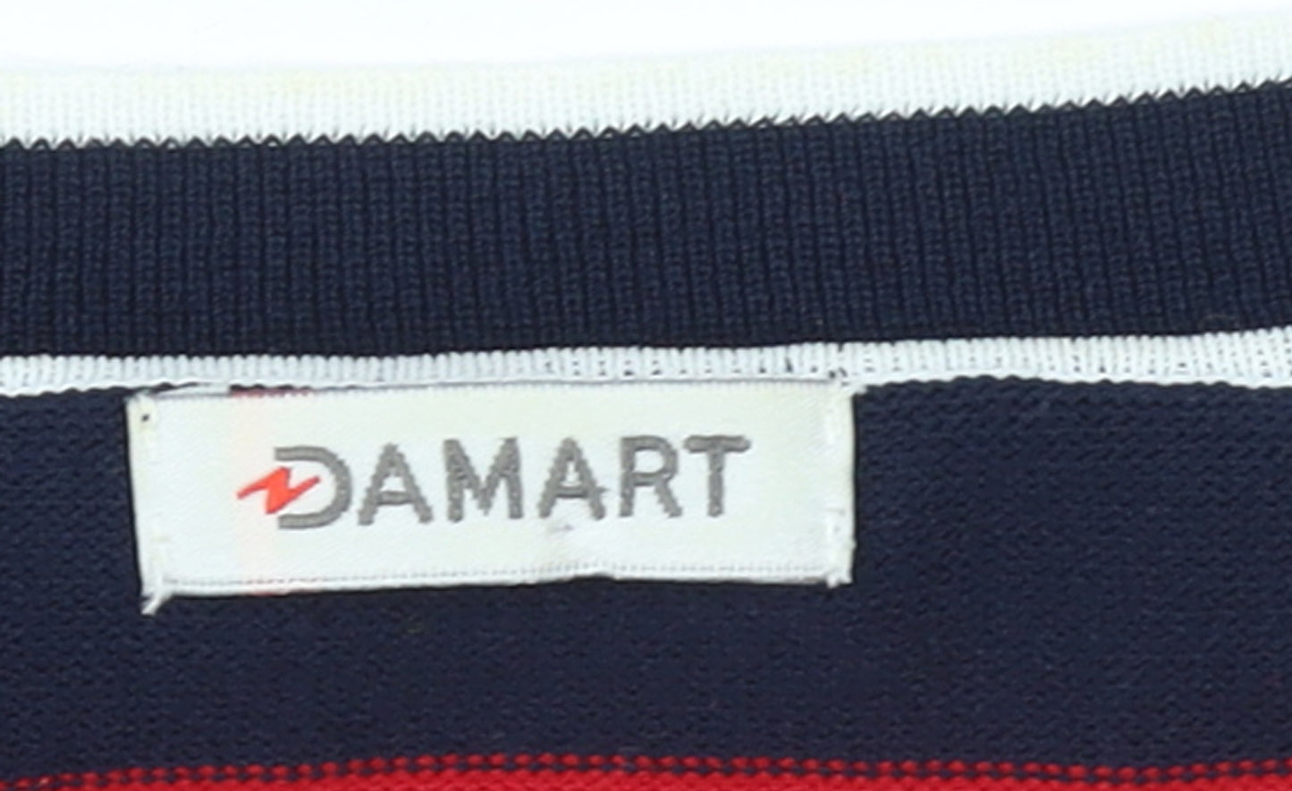 Damart Women’s Multicoloured Striped Sequin Pullover Jumper Size 18