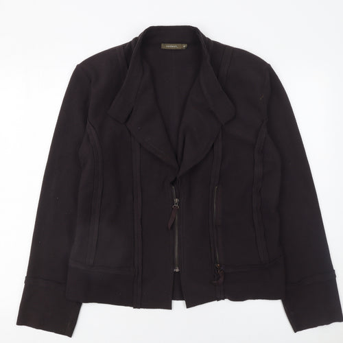 Sandwich Womens Black XL Casual Full Zip Polyester Jacket