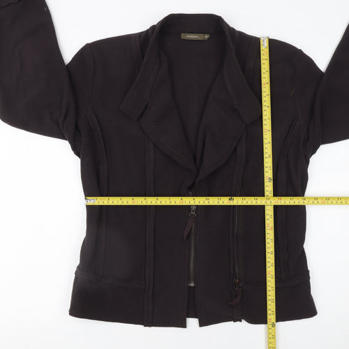 Sandwich Womens Black XL Casual Full Zip Polyester Jacket