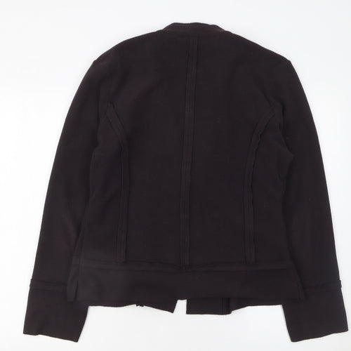 Sandwich Womens Black XL Casual Full Zip Polyester Jacket