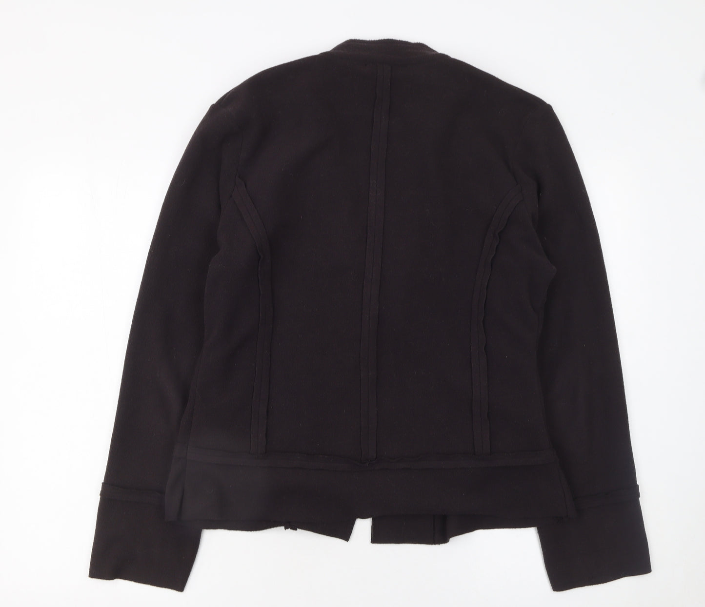 Sandwich Womens Black XL Casual Full Zip Polyester Jacket