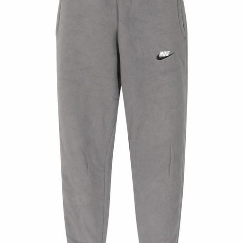 Nike Men’s Grey Jogger Sweatpants Size S Fleece Tapered Fit