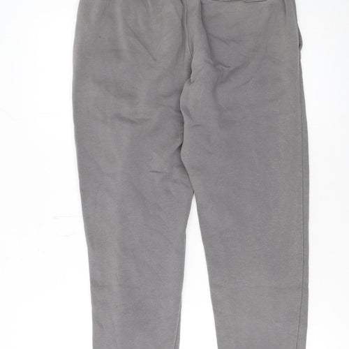 Nike Men’s Grey Jogger Sweatpants Size S Fleece Tapered Fit