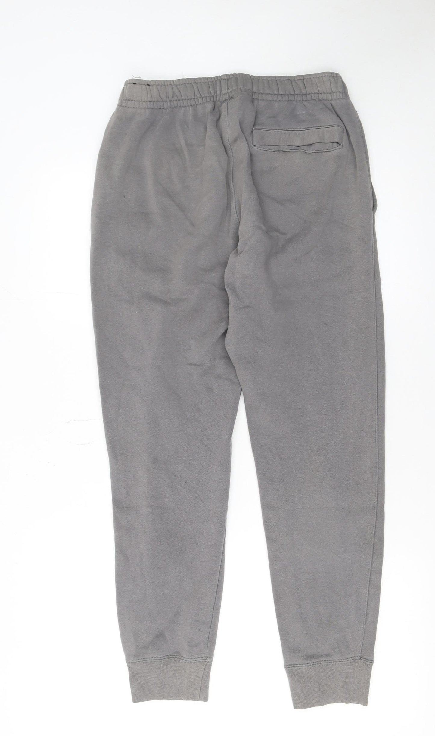 Nike Men’s Grey Jogger Sweatpants Size S Fleece Tapered Fit