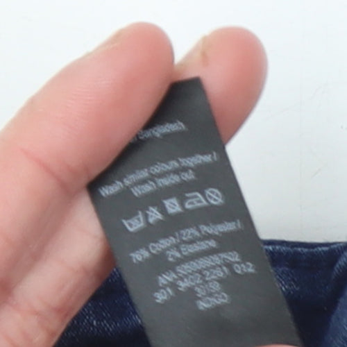 George Women’s Blue Jegging Jeans Size 12 Slim Fit Stretch Denim
