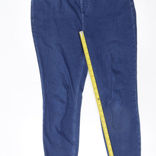 Next Women Blue Size 14 Skinny Stretch Denim Jeans
