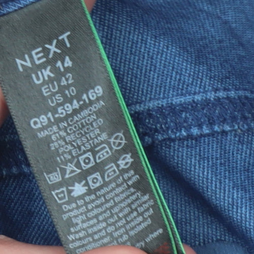 Next Women Blue Size 14 Skinny Stretch Denim Jeans
