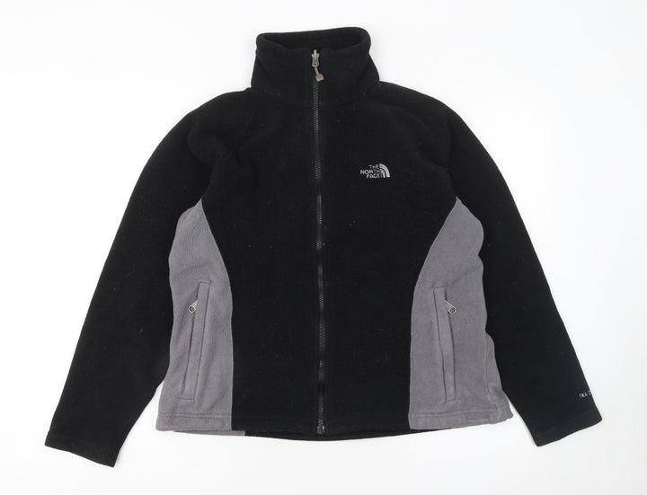 The North Face Womens Black Fleece Full Zip Jacket Size M