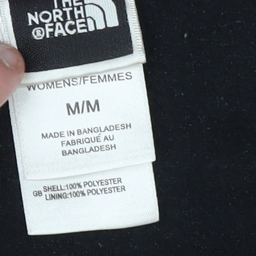 The North Face Womens Black Fleece Full Zip Jacket Size M
