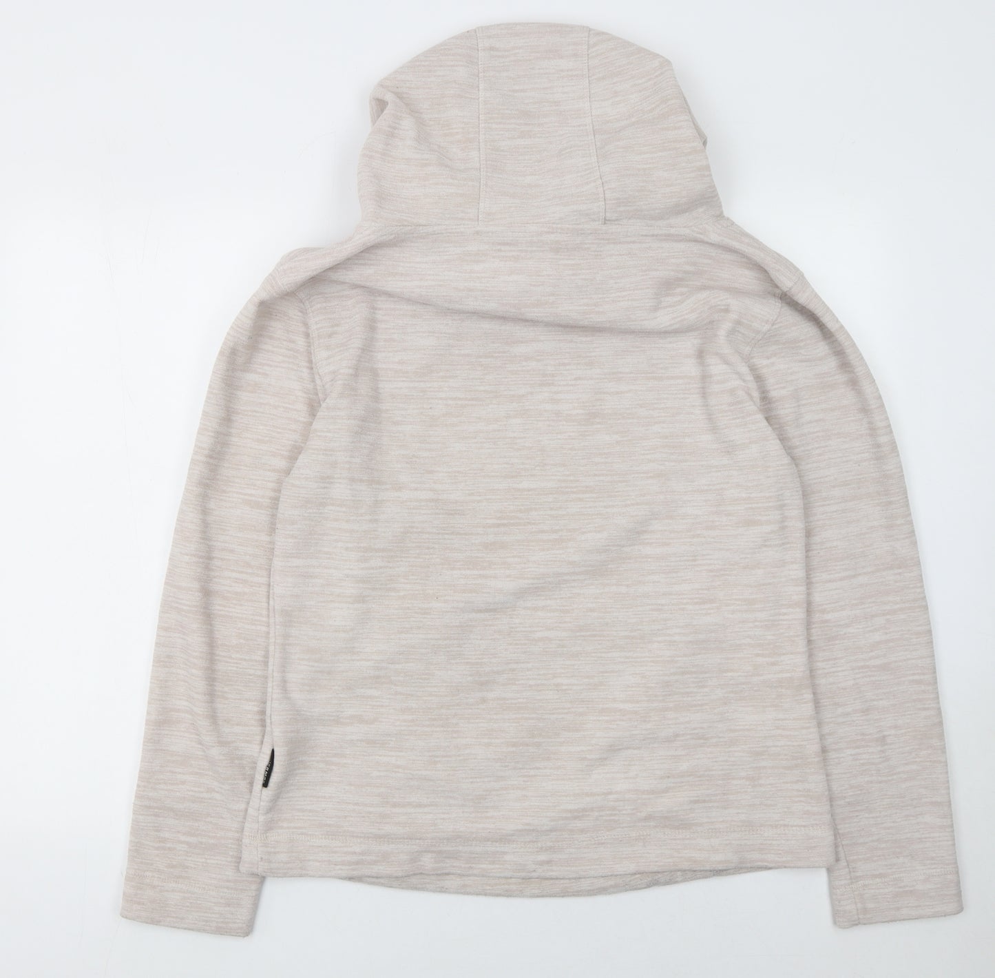 Portwest Women's Beige Hooded Pullover Hoodie Size 14 Recycled Polyester