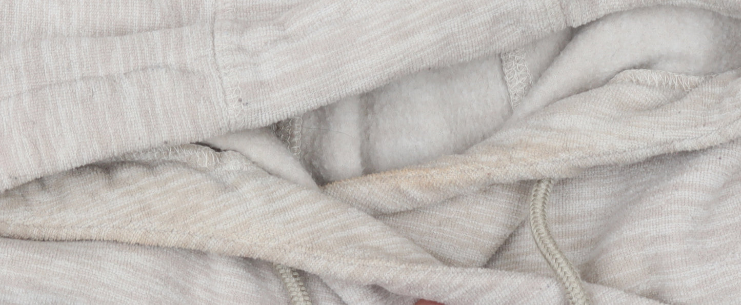 Portwest Women's Beige Hooded Pullover Hoodie Size 14 Recycled Polyester