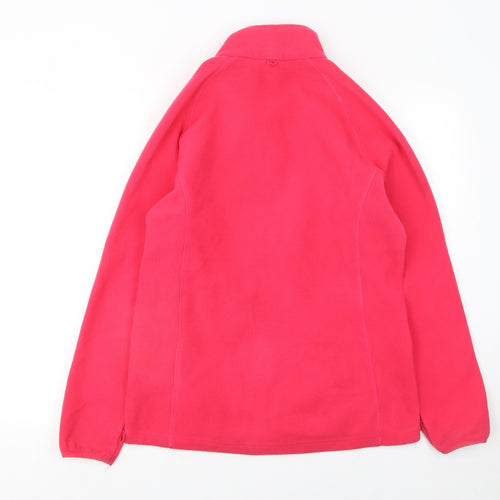 Peter Storm Womens Pink Fleece Full Zip Jacket Size 12