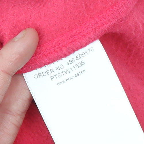 Peter Storm Womens Pink Fleece Full Zip Jacket Size 12