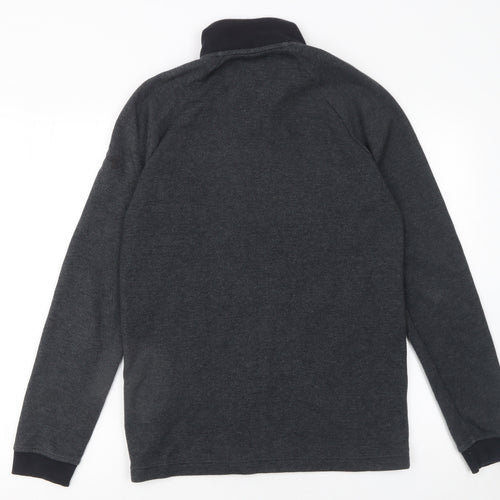 Under Armour Men's Grey 1/4 Zip Fleece Sweatshirt Size S