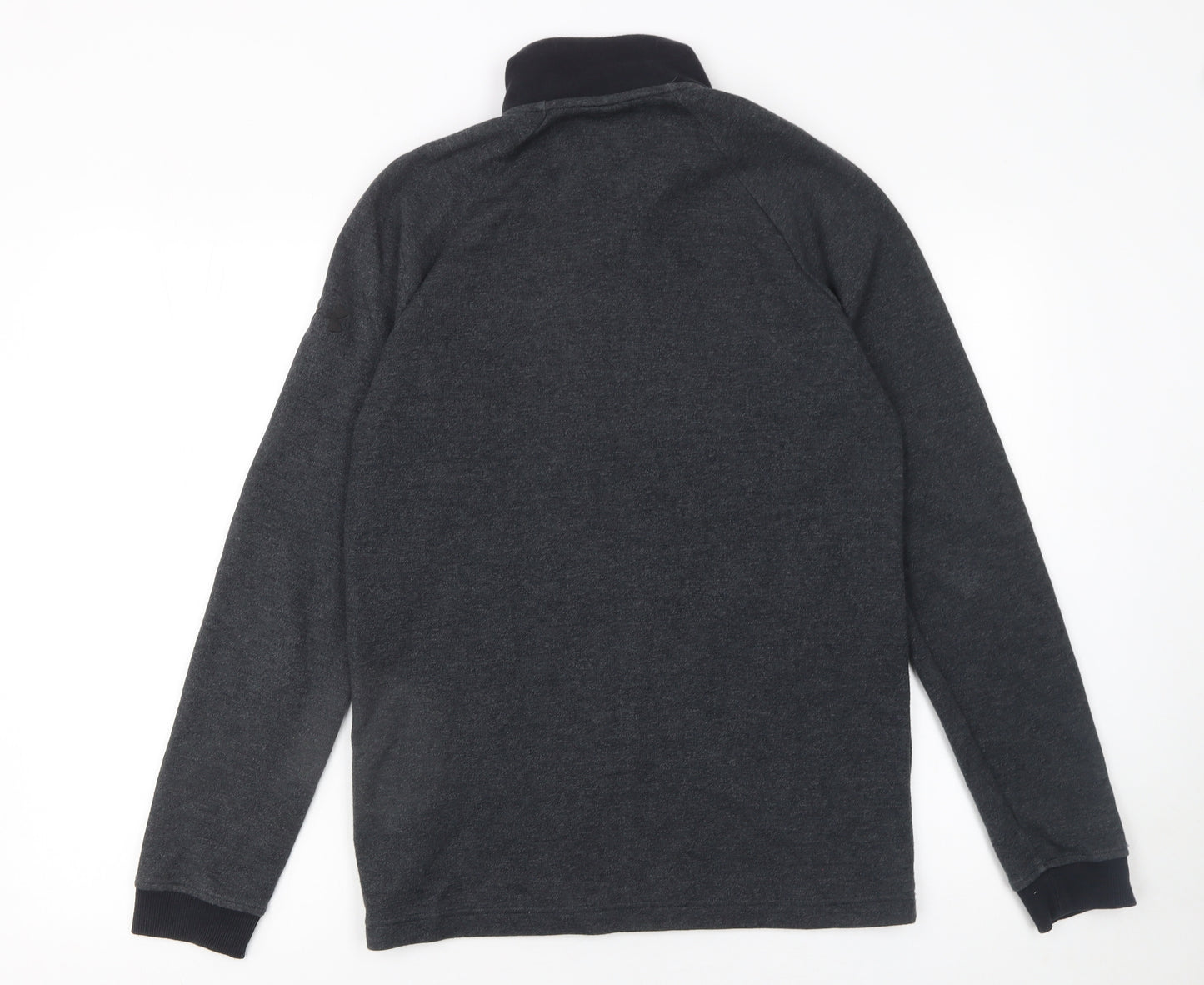 Under Armour Men's Grey 1/4 Zip Fleece Sweatshirt Size S