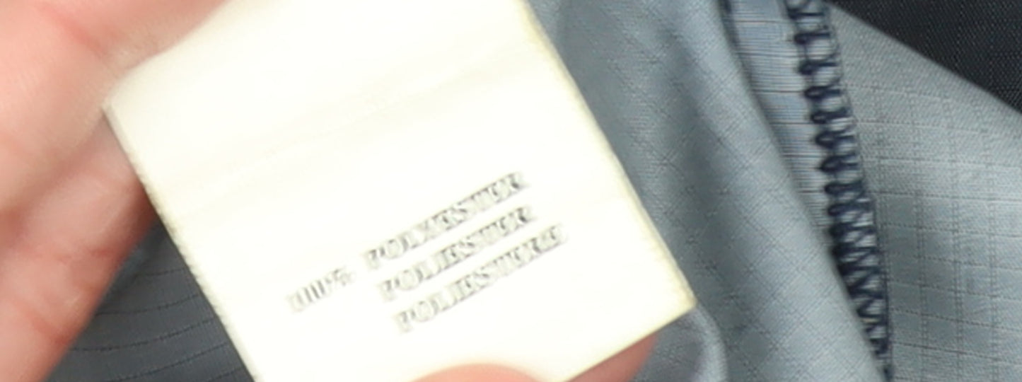 Disciple Men's Blue L Anorak Hooded Windproof Lightweight Jacket