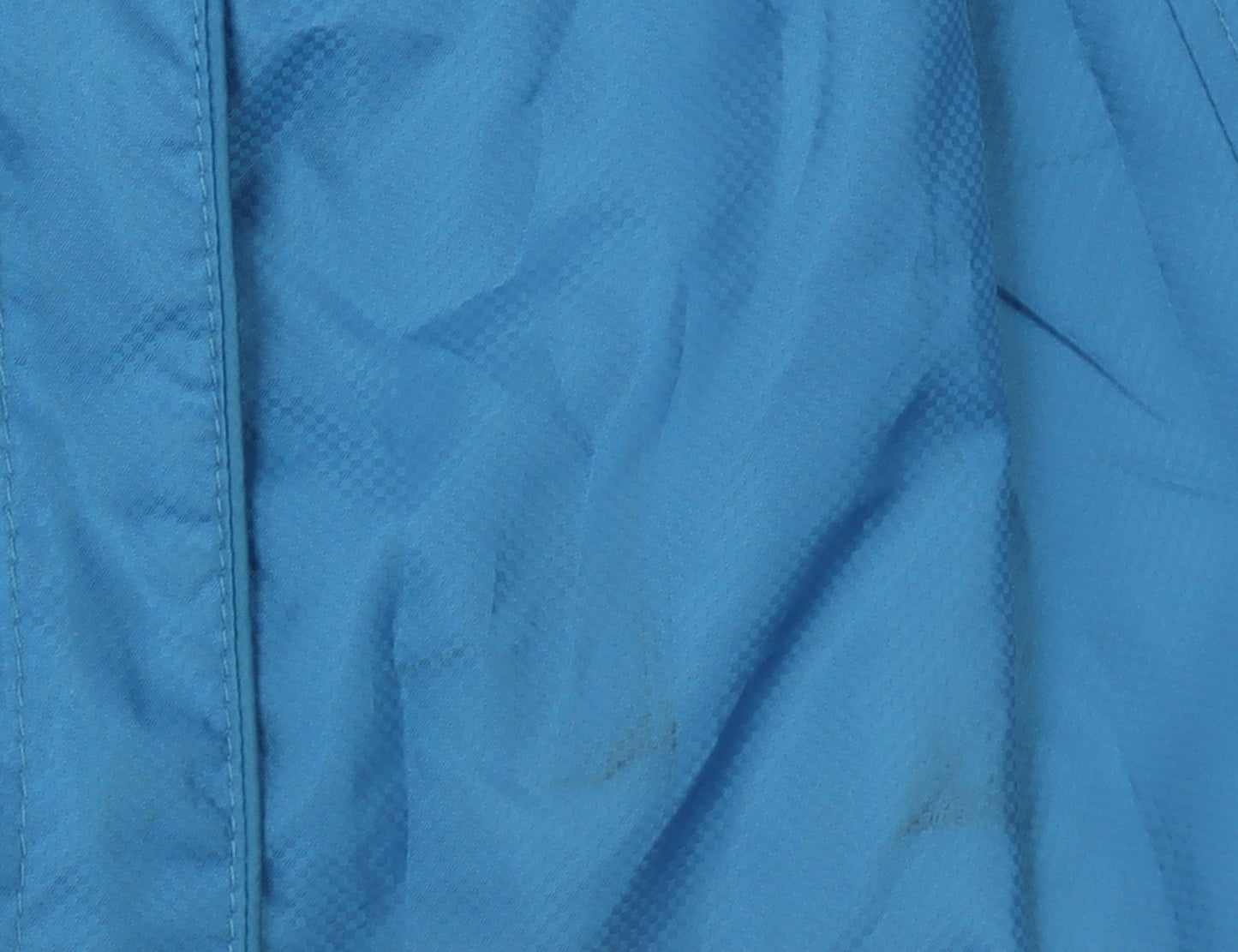 Diesel Men's Blue 2XL Windbreaker Jacket Lightweight Polyamide