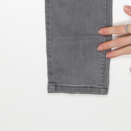 Denim Co Men’s Grey Super Skinny Jeans W32 L34 Stretch Denim
