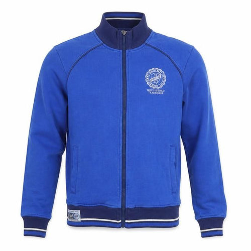 Diesel Jeans Men's Blue Medium Track Jacket Full Zip Casual Sportswear