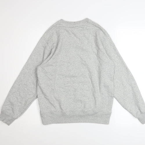 Uniqlo Boys Grey City League Champs Pullover Sweatshirt 13 Years