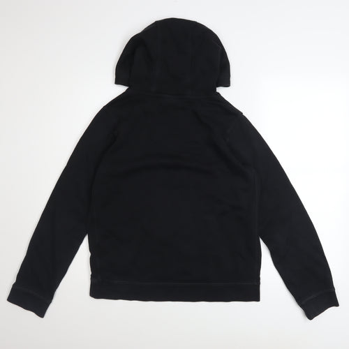Nike Boys Black Gold Logo Pullover Hoodie XL (158-170cm) Standard Fit