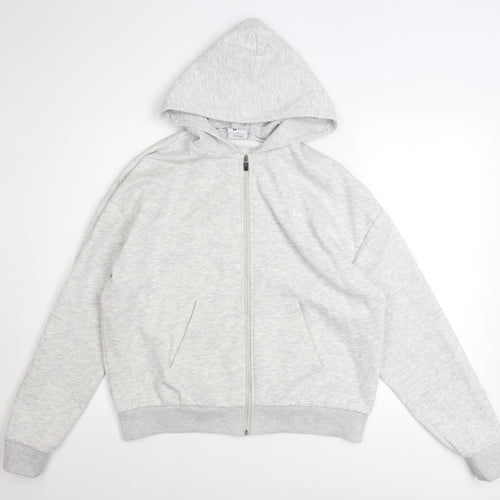 MP Men's Grey Full Zip Hoodie Size M Regular Fit