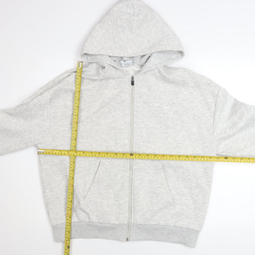 MP Men's Grey Full Zip Hoodie Size M Regular Fit
