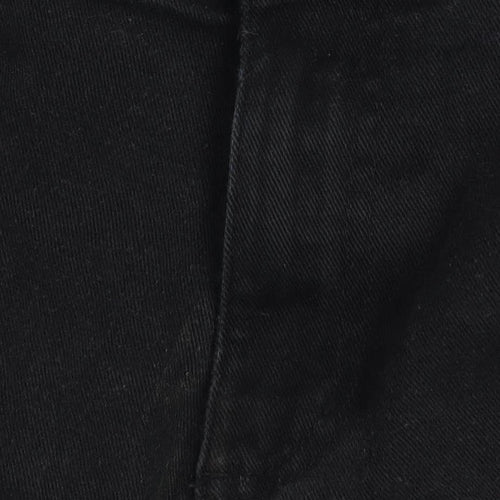 Denim Co. Men's Black Straight Stretch Jeans W32 L30