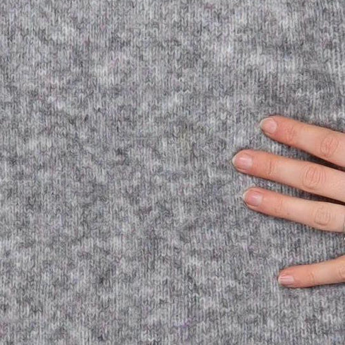 Kaffe Women's Grey Long Sleeve Roll Neck Knit Jumper Dress Size S