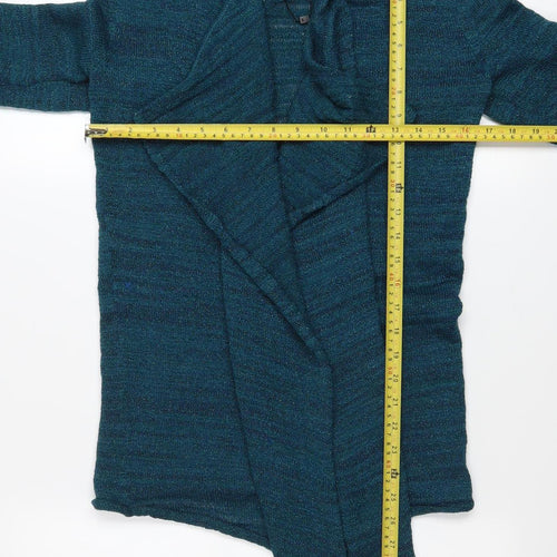 Express Women's Blue Open Front Knit Cardigan Size M