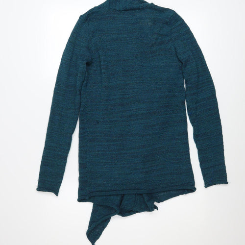 Express Women's Blue Open Front Knit Cardigan Size M