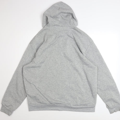 Lee Cooper Men's Grey 2XL Full Zip Hoodie Sweatshirt