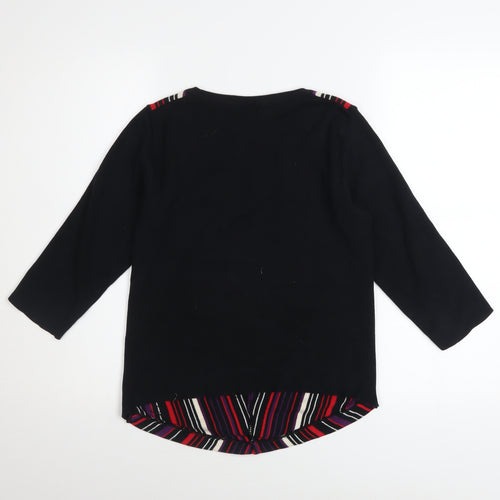 Boxfresh Womens Multicoloured Striped Cotton Pullover Jumper Size L