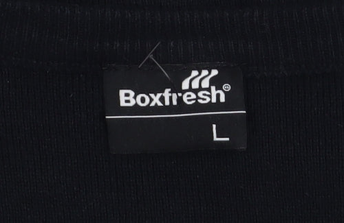 Boxfresh Womens Multicoloured Striped Cotton Pullover Jumper Size L