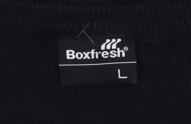 Boxfresh Womens Multicoloured Striped Cotton Pullover Jumper Size L