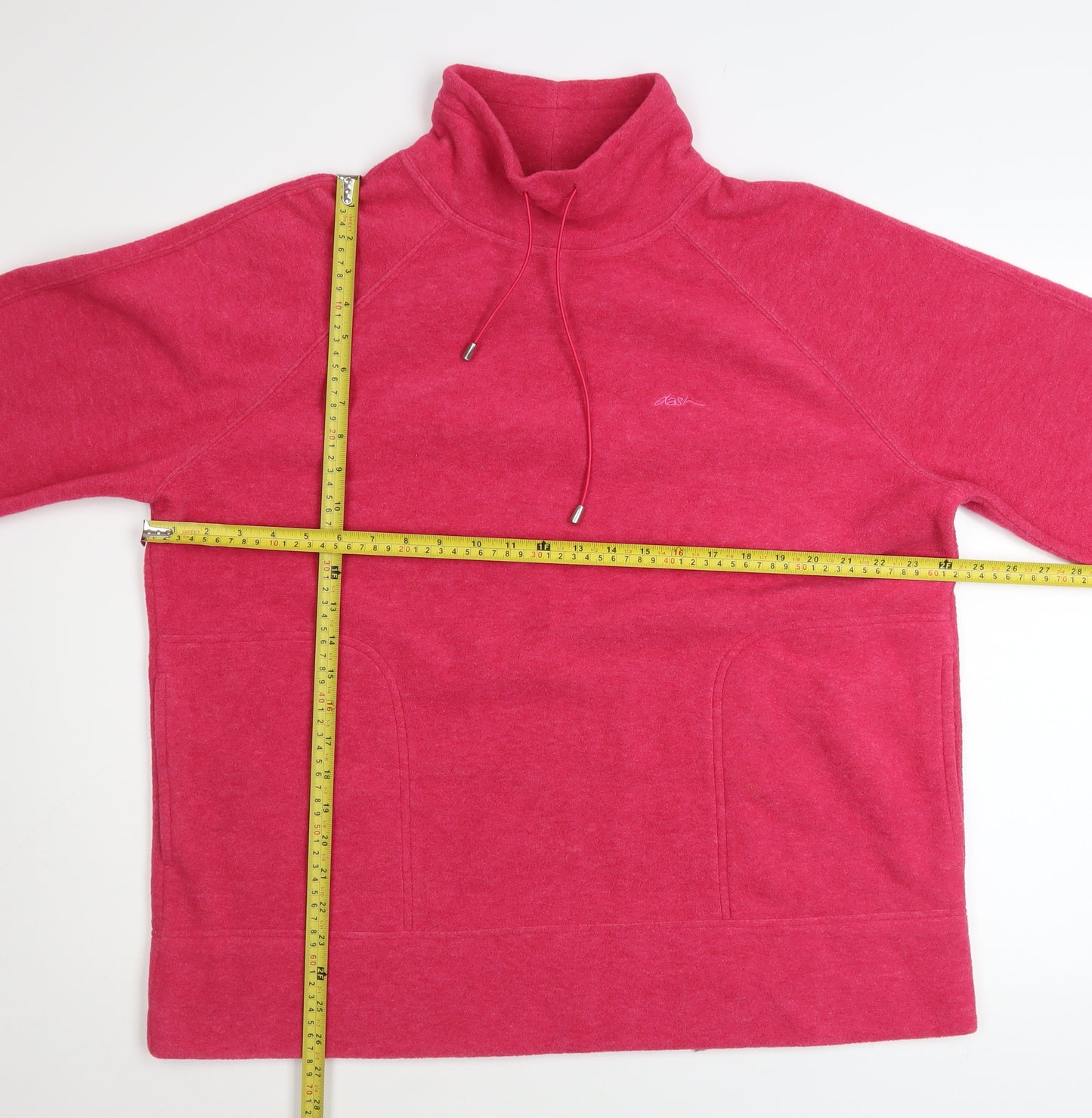 East Women’s Pink Pullover Fleece Sweatshirt Size 16