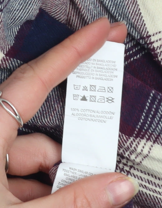 Cedar Wood State Men's Multicoloured Check Flannel Shirt Size M