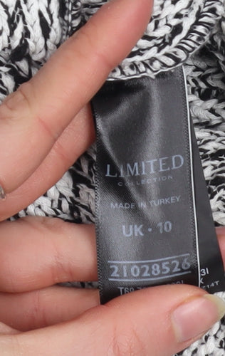 Marks and Spencer Women’s Grey Studded Open Knit Cardigan Size 10