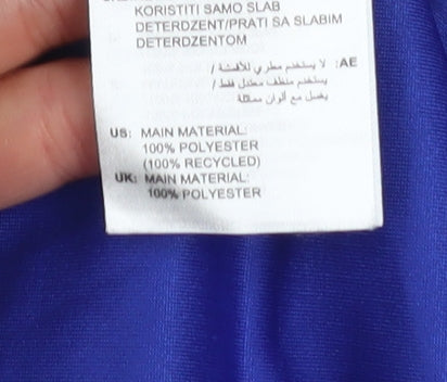 Adidas Womens Blue XS Running T-Shirt Lightweight Sports Top