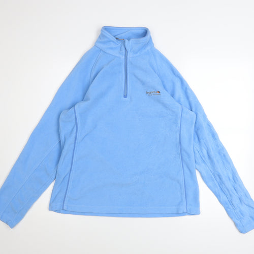 Regatta Womens Blue Fleece Pullover Sweatshirt Size 14