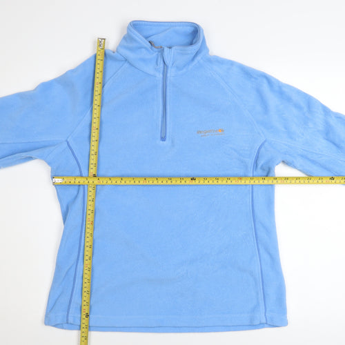 Regatta Womens Blue Fleece Pullover Sweatshirt Size 14