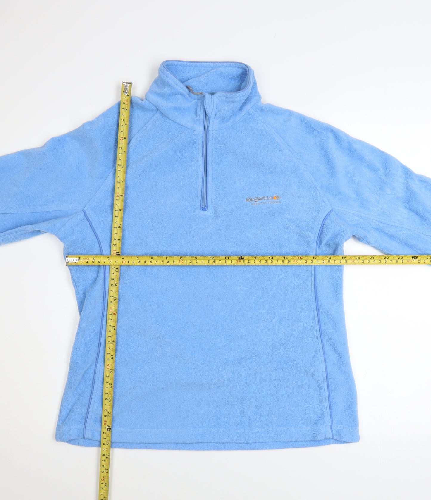 Regatta Womens Blue Fleece Pullover Sweatshirt Size 14