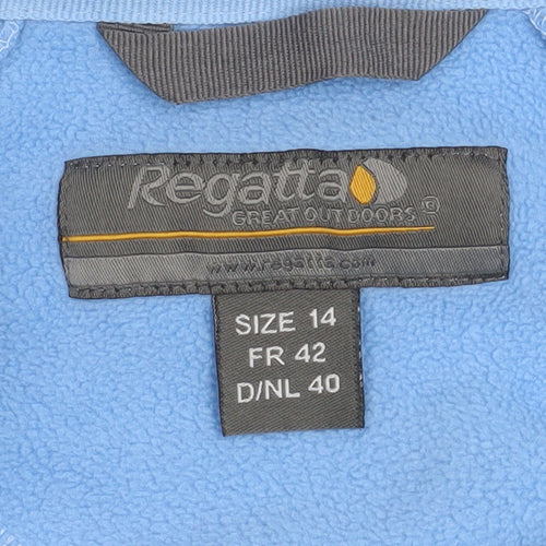 Regatta Womens Blue Fleece Pullover Sweatshirt Size 14
