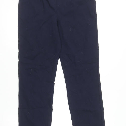Dunnes Women’s Blue Stretch Straight Leg Trousers Size M