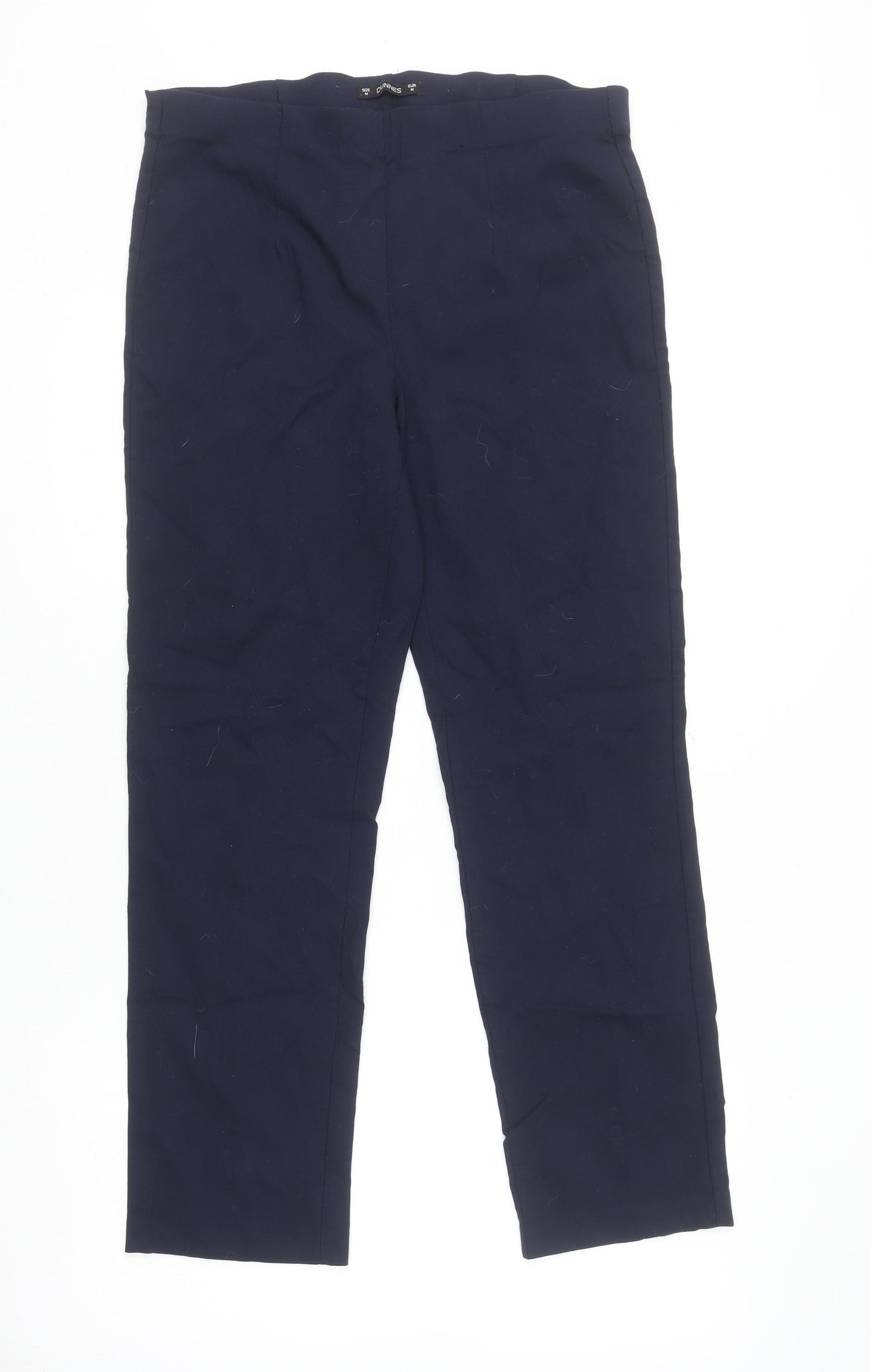 Dunnes Women’s Blue Stretch Straight Leg Trousers Size M
