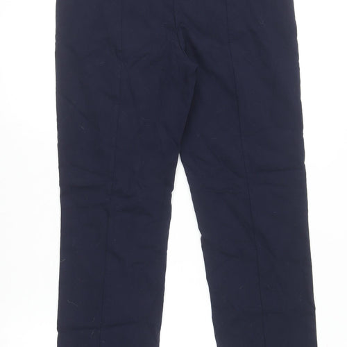 Dunnes Women’s Blue Stretch Straight Leg Trousers Size M