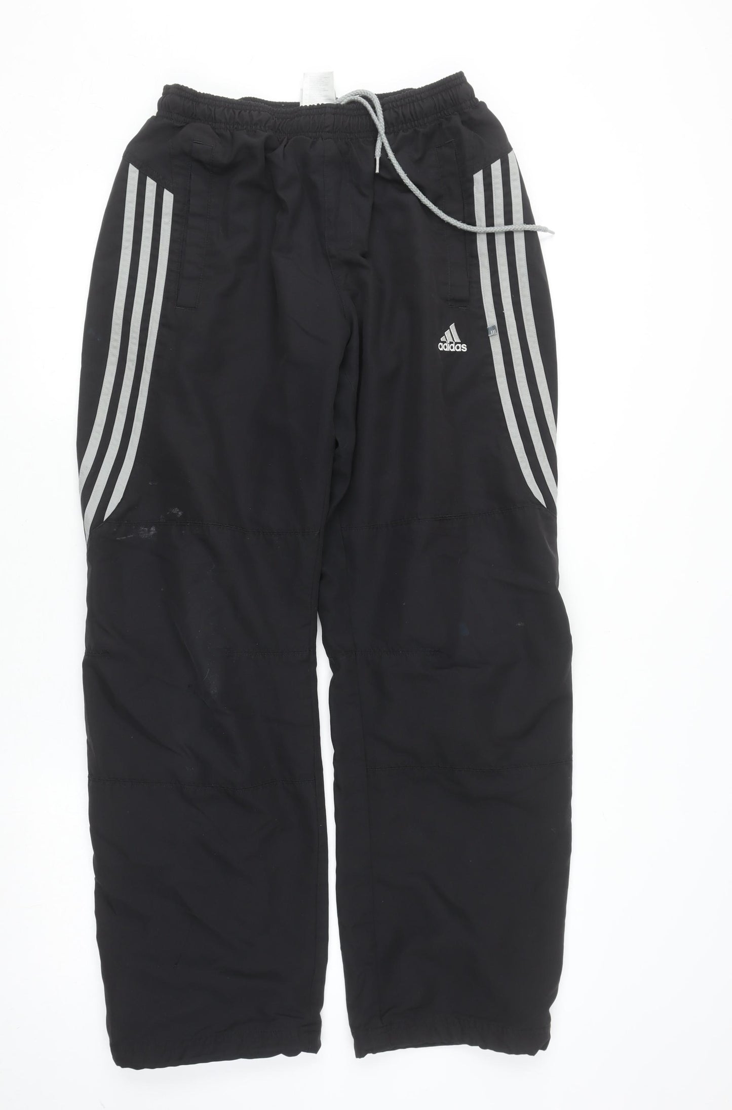 adidas Mens Black M Track Pants Regular Fit Sportswear