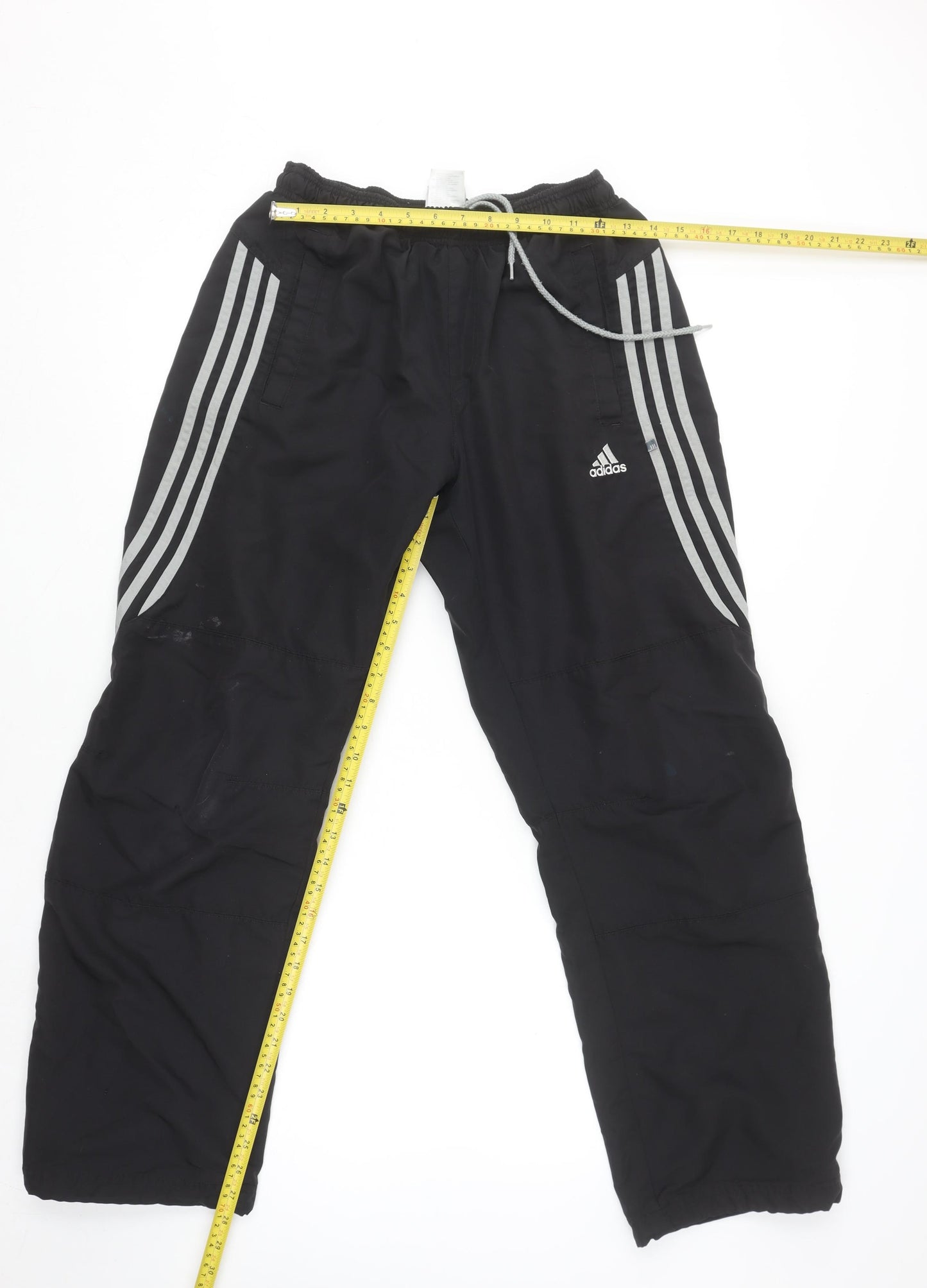 adidas Mens Black M Track Pants Regular Fit Sportswear