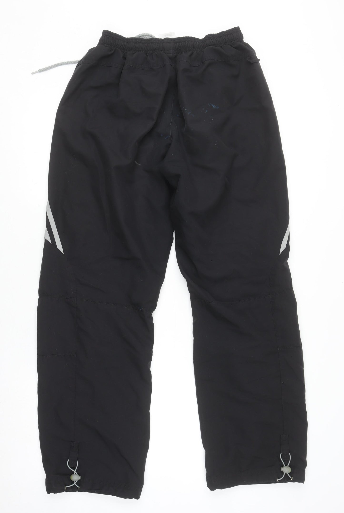 adidas Mens Black M Track Pants Regular Fit Sportswear